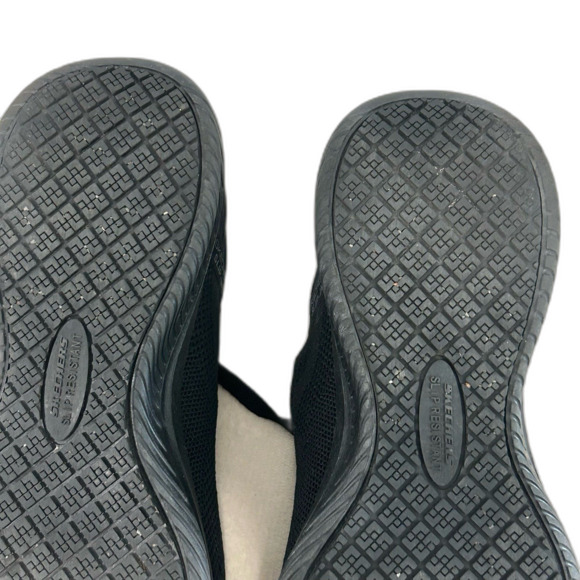 Skechers Sneakers Women's Size 6.5 Color Black Work Slip Resistant Slip-Ins - Picture 12 of 12